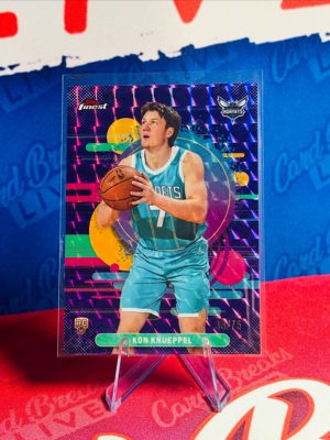 2025-26 Kon Knueppel Uncommon Purple Geometric /75 de Sports Card Breaks LIVE, Philadelphia, PA