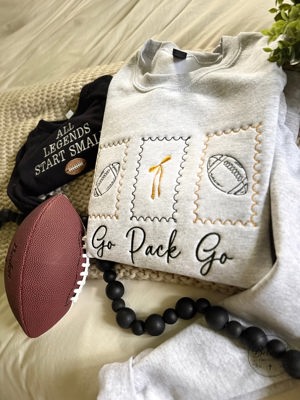 Packers embroidered design
