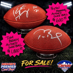 Tom Brady Autographed Duke Football