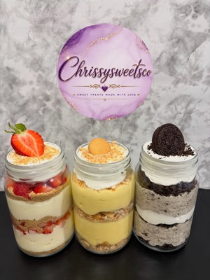 Strawberry Cheesecake jar