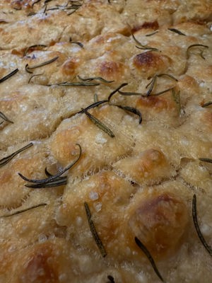 Sourdough focaccia de Dallas Sourdough Co, Dallas, TX