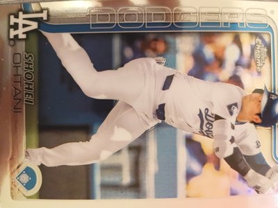 Dodgers Baseball Card Shohei Ohtani