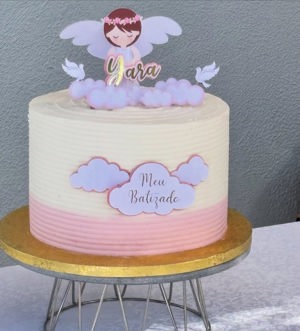 Bolo de batizado, de Snow Cakes, Almada