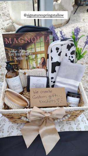Custom gift baskets