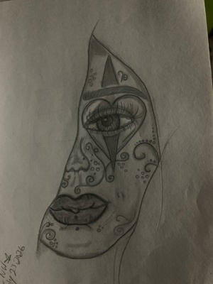Original Pencil Sketch Art