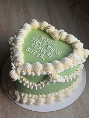 Heart cake