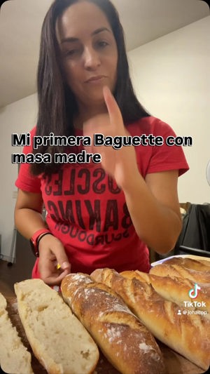 Baguette de masa madre