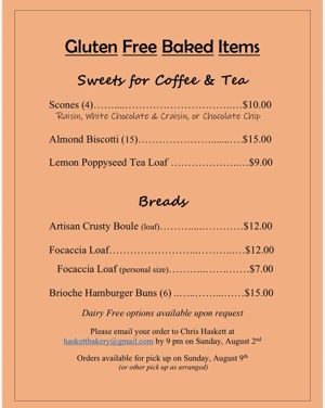 Gluten free scones