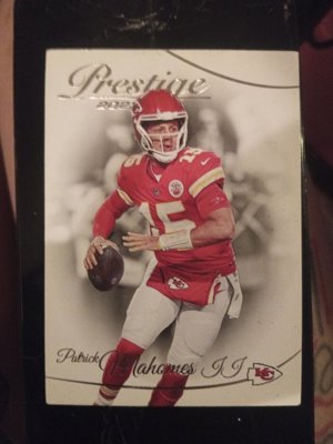 Patrick Mahomes II Prestige Football Card