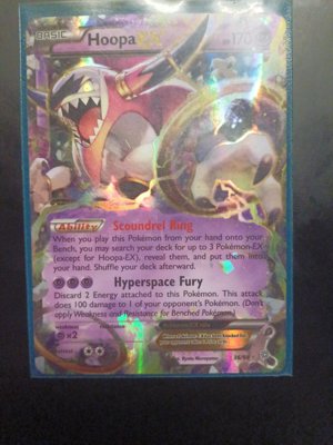 Hoopa EX Pokémon Card