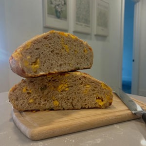 Jalapeño cheddar sourdough