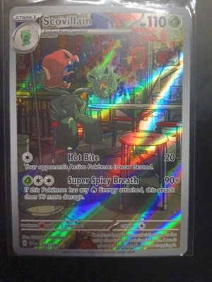 Scovillain Stage 1 Pokémon Card Holographic