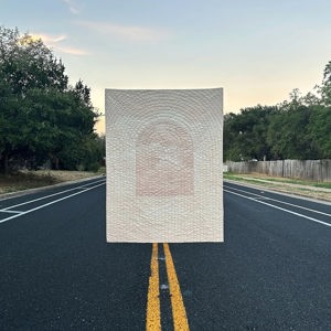 Clouds baby quilt, 36" x 48" de Claire Z Quilts, Austin, TX