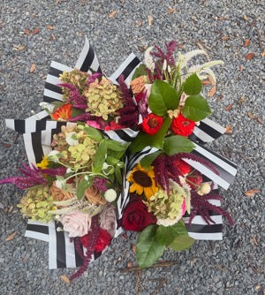 Premium wrapped bouquet