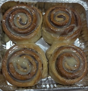 Sourdough cinnamon rolls