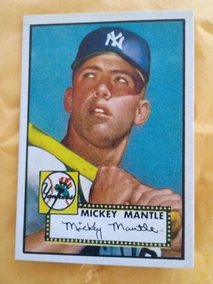 Mickey Mantle Baseball Card