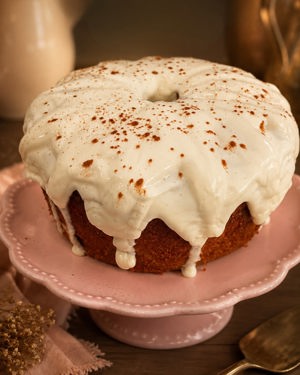 Bolo de cenoura americano de Cake Boutique, Setúbal
