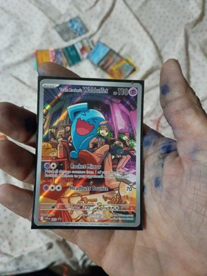 Team Rocket's Wobbuffet Pokémon Card