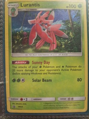 Lurantis Pokémon Card Stage 1