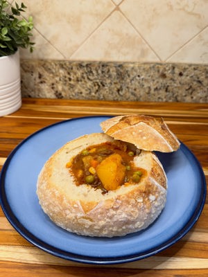 Sourdough soup bowls