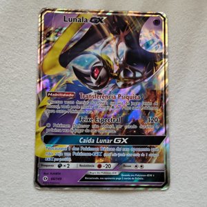Lunala GX Pokemon Card