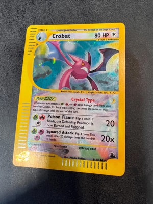 Crystal Crobat Holo (Skyridge #147/144)