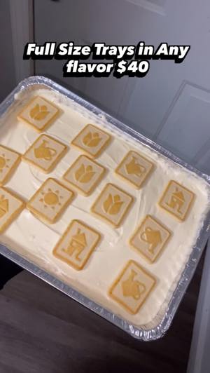 Full size tray, any flavor