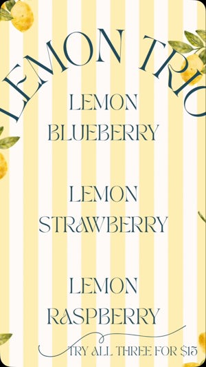 Summer cake trio pack