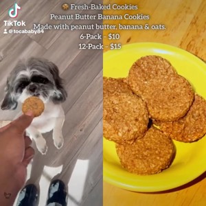 Peanut Butter Banana Cookies 12-Pack