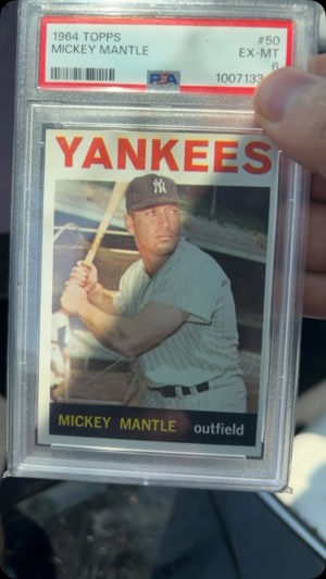 Mickey Mantle card