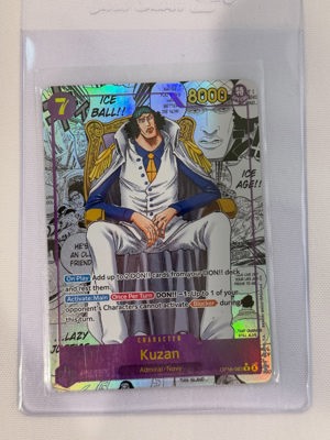 Manga Kuzan (Aokiji) Special Parallel OP16