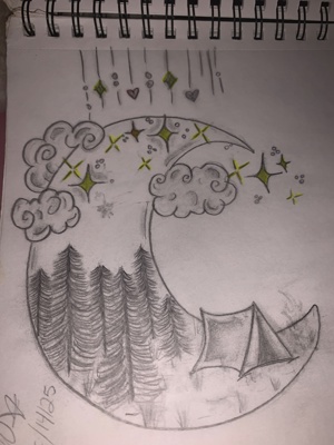 Original Pencil Sketch Art
