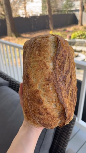 Artisan sourdough bread