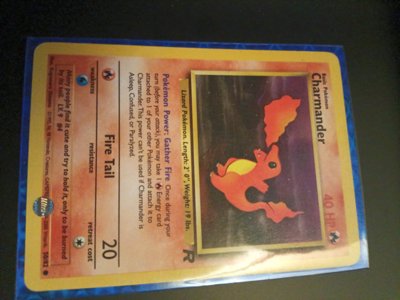 Charmander Pokémon Card Base Set