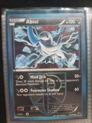 Absol Holo Pokémon Card