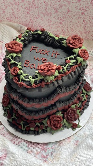 Breakup cake