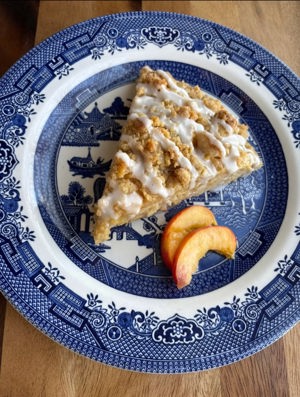 Peach Cobbler Scones