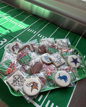Themed decorated sugar cookies