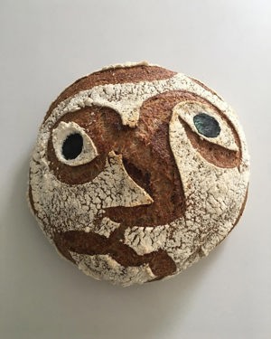 100% whole wheat sourdough bread