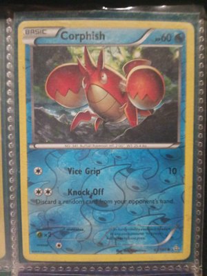Corphish Pokémon Card Basic