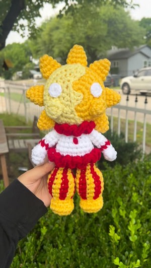 Sundrop amigurumi plush by Crochet Creations by Evy, Dallas, TX