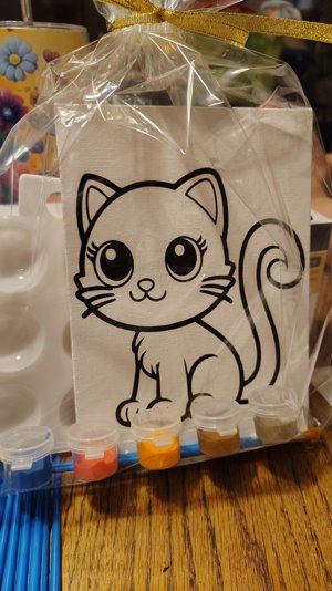 Cat paint kit
