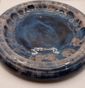 Folded lip bowl
