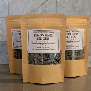 Lemon Basil Sel Gris