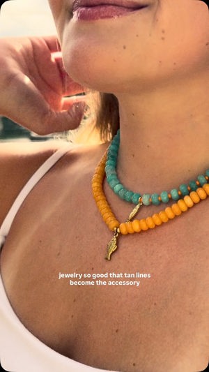 Little Fish, Big Pond necklace