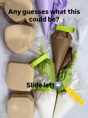 Shrek themed cookies de Annie K's Cookies, Bloomington, MN