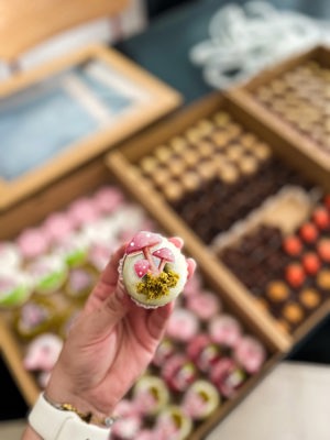 Mini cake donuts, de Brigadeiro, por Bruna, Setúbal