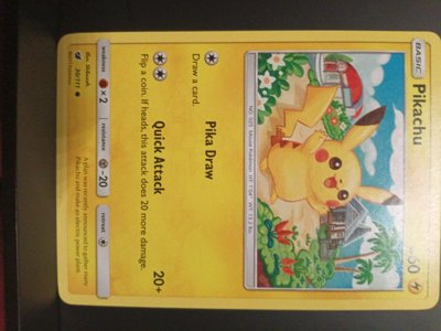 Pikachu Basic Pokémon Card