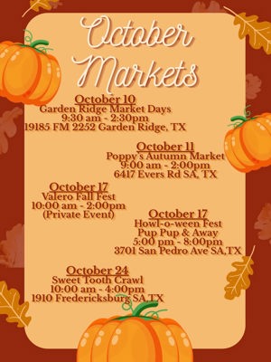 Seasonal fall treats de A&A Artisan Bakery, San Antonio, TX