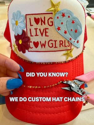 Custom hat chain de Beautifully Fused, Cedar Park, TX